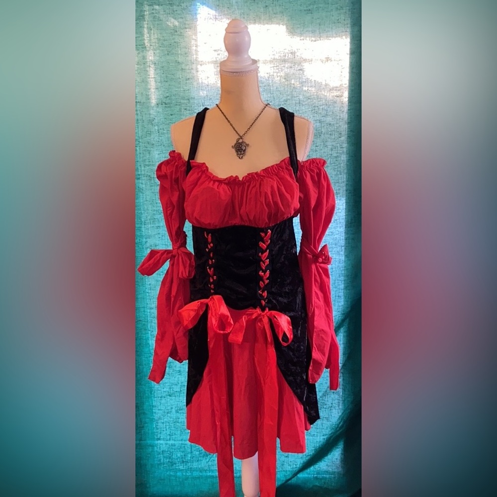 🎃 Halloween Costume Sexy Vixen Pirate Wench 🏴‍☠️ Size 3X/4X